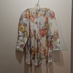 Sheer over blouce by J.B.S. LTD Size 14